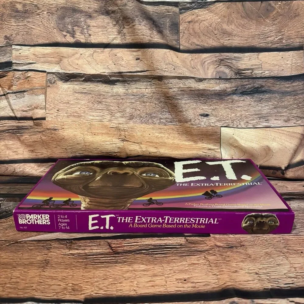 Vintage 1982 E.T. The Extra-Terrestrial Board Game Parker Brothers Complete